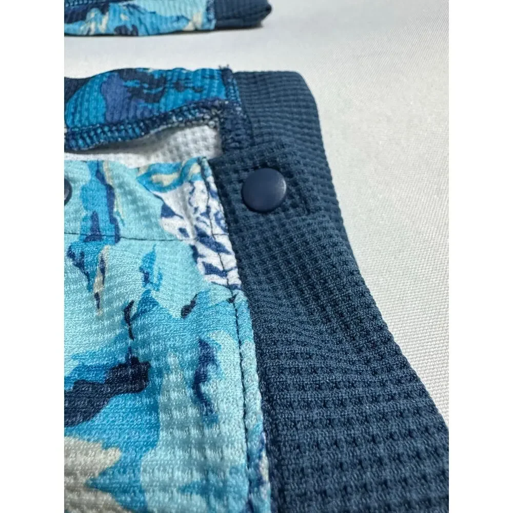 The North Face Baby Camo Mountain Waffle Knit Onesie 12-18 Months